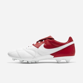 Ghete Fotbal Nike Premier II FG Firm-Ground Barbati Rosii Albi | PWMI-30965